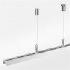 Kabelgoot / onderprofiel voor LED profielen PL10ALU - 2 meter - Montageprofiel