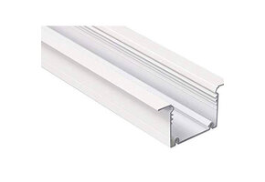LED XXL inbouw profiel 2 meter met cover 77 mm x 36 mm - XL70WIT