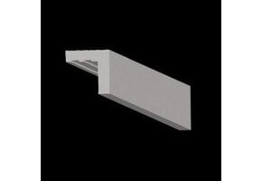 LED strip wandprofiel 80 x 80mm P8