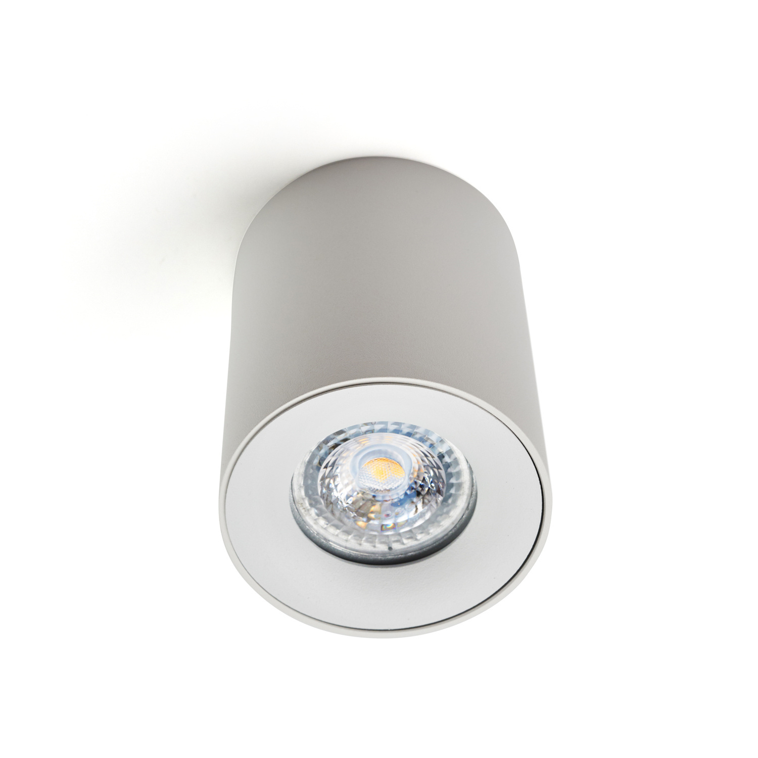Opbouwspot wit Ø 80 / 100mm - GU10 - inclusief 3 kleuren binnenringen 1903WIT TRIO