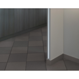 Wit LED plafond profiel inclusief opaal cover 23.4 mm x 19 mm - GYPROC10WIT