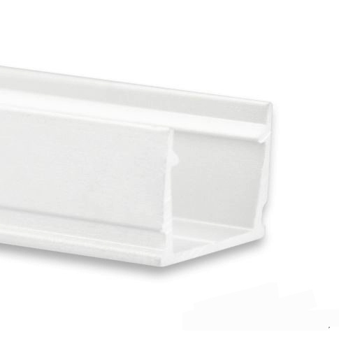 Wit LED profiel met klikafdekking 13,4 mm x 11,46 mm – SLIM04WIT