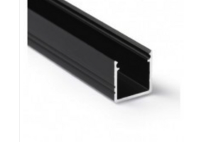 Sample LED strip profiel SLIM02 ZWART