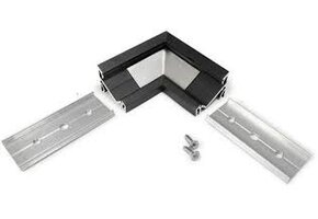 CORNER14 EE7F/TY LED hoekprofiel - Zwart - afdekking naar keuze