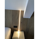 Zwart LED strip profiel met cover - 16,8mm x 13,01mm - 02ZWART