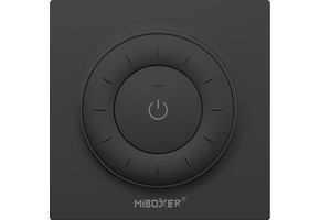 Design wanddimmer voor enkel kleurige en dual white LED strips – Draadloos – Miboxer K3-B
