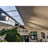 3- fase instelbare kleur temperatuur Trackspot Instelbaar, zwart, Railspot 10 watt