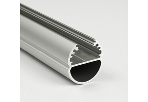 LED strip profiel kLEDingstang garderobe met cover 28 mm x 29 mm G5