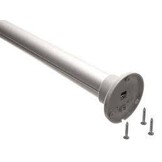 LED strip profiel kLEDingstang garderobe met cover 28 mm x 29 mm G5