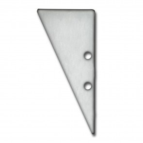 Eindkap voor LED wand profiel W13ALU