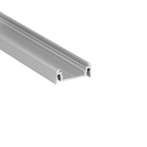 LED profiel met afdekking 24 mm x 9 mm - 09ALU