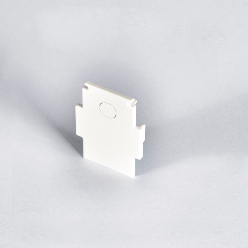 48V Inbouw Eindkap - Wit