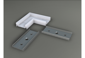 Hoek LED strip profiel - 90 Graden - 09WIT