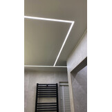 LED gipsplaat profiel met opaal klikcover 77 mm x 13,5 mm GIPS200