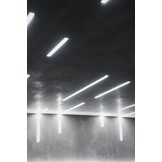 LED gipsplaat profiel met opaal klikcover 77 mm x 13,5 mm GIPS200