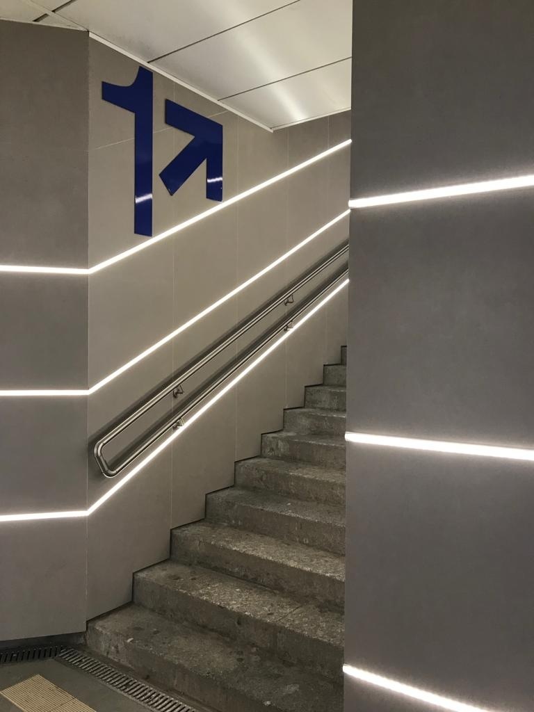 LED gipsplaat profiel met opaal klikafdekking 77 mm x 13,5 mm GIPS200