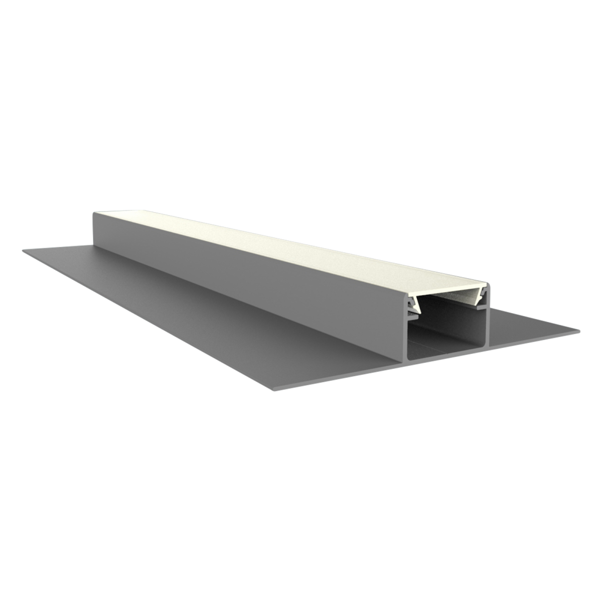 LED gipsplaat profiel met opaal klikcover 78 mm x 14,09 mm GIPS400