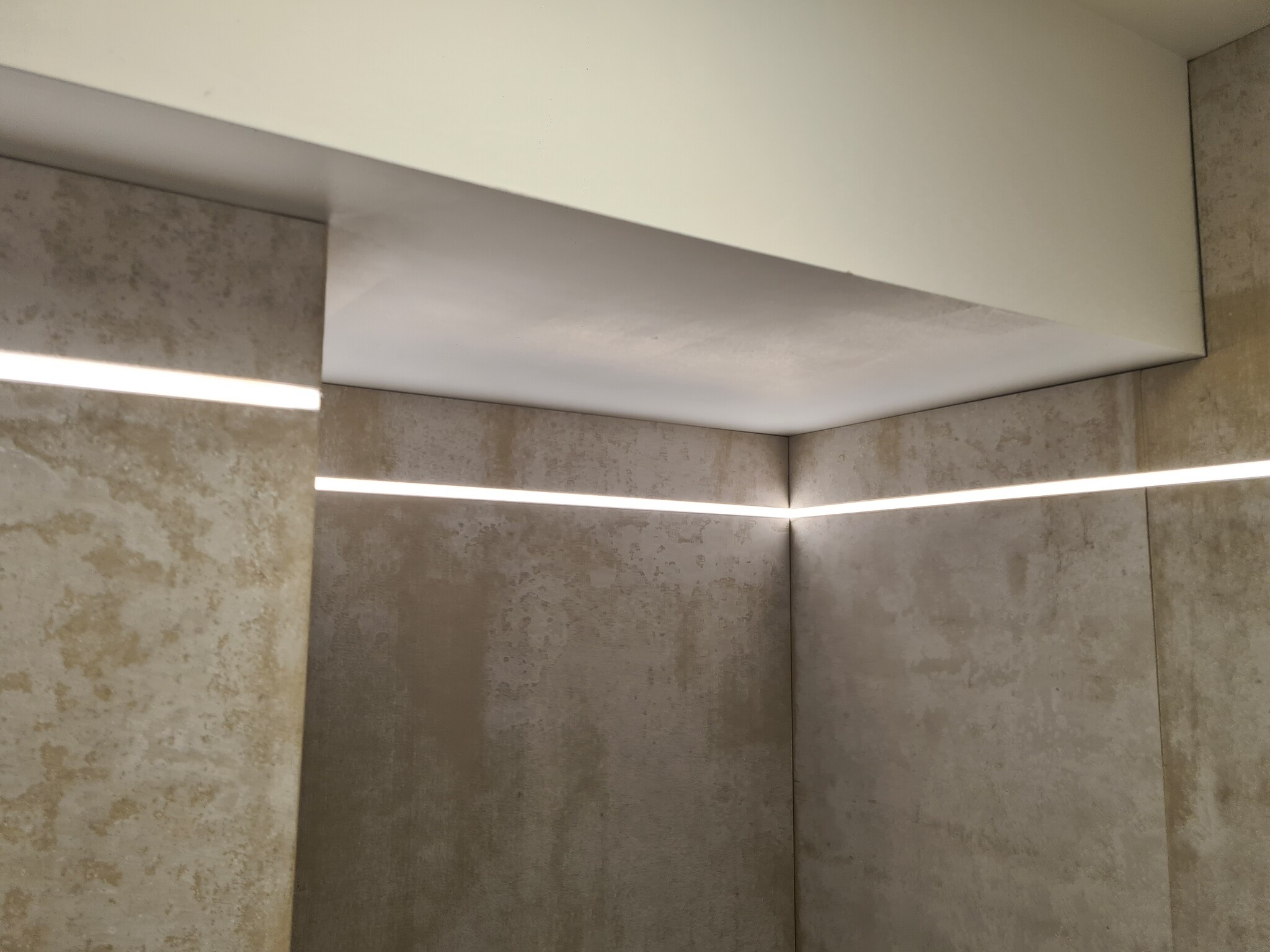 LED gipsplaat profiel met opaal klikafdekking 78 mm x 14,09 mm GIPS400
