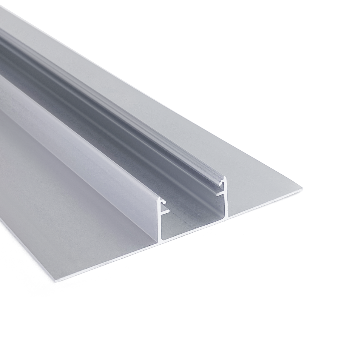 LED gipsplaat profiel met opaal klikcover 78 mm x 14,09 mm GIPS400