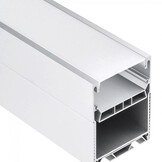 Extra groot LED strip profiel 1,5 meter met cover 71,95 mm x 71,95 mm XLPN12