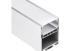 Extra groot LED strip profiel 1,5 meter met cover 71,95 mm x 71,95 mm XLPN12