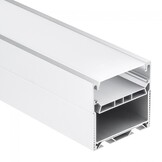 Extra groot LED strip profiel 1,5 meter met cover 71,95 mm x 71,95 mm XLPN12