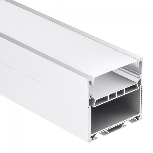 Extra groot LED strip profiel 1,5 meter met cover 71,95 mm x 71,95 mm XLPN12
