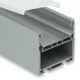 Extra groot LED strip profiel 1,5 meter met cover 71,95 mm x 71,95 mm XLPN12