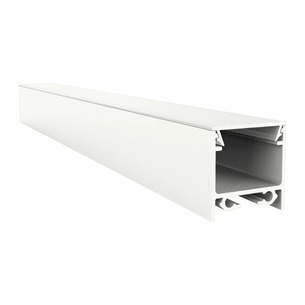 LED strip profiel inclusief opaal klikcover 20mm x 20mm - 318WIT