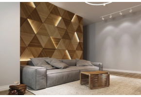 3D LED wandpaneel - Delta LED