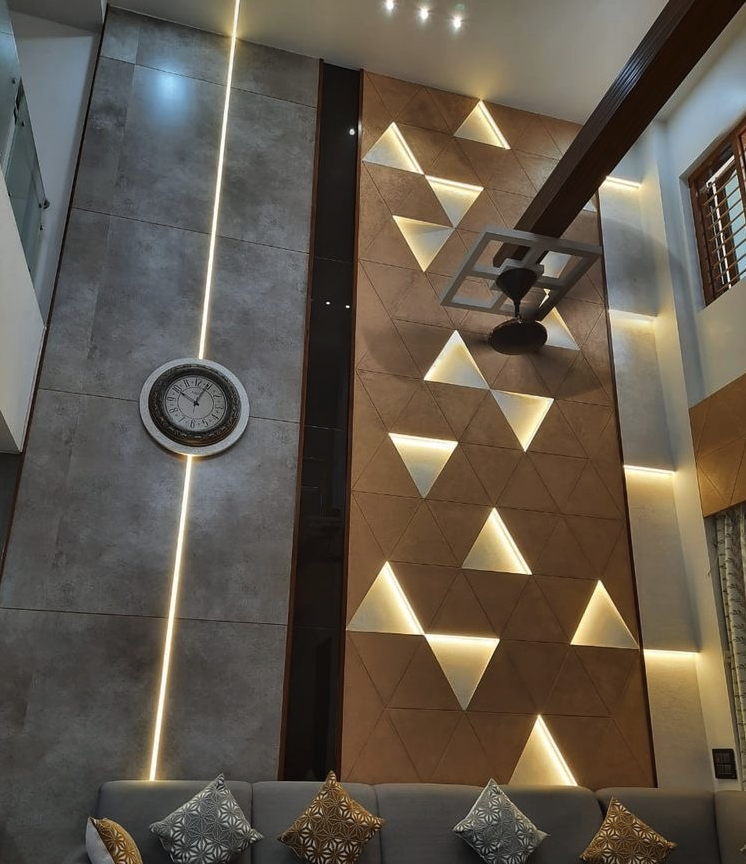 3D LED wandpaneel - Delta LED