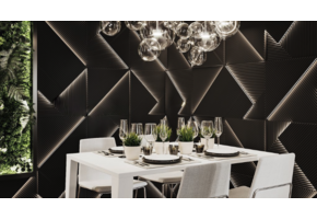 3D LED wandpaneel - Fields LED