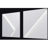 3D LED wandpaneel - Fields LED