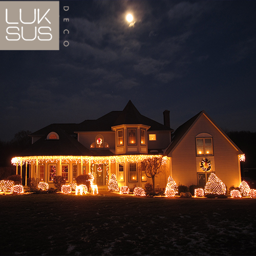 BASIC – 21 meter koppelbare ijspegel kerstverlichting extra warm wit 1120 LEDs