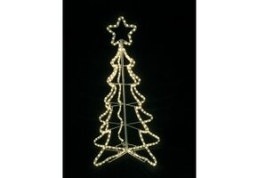 Waterdichte kerstboom LED verlichting met 396 LED lampjes