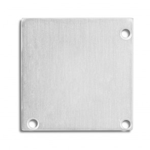 2 x LED profiel eindkappen inclusief schroeven - XL19.02ALU