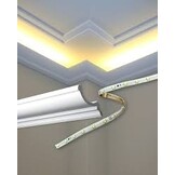 LED sierlijst 2 meter - C381WIT - 9,5 x 5 CM