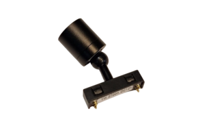 Mini LED Vitrine Spot - 1 watt - 2700 kelvin Extra Warm Wit - MAGBALL ZWART