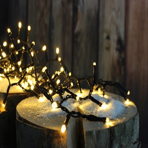 42 meter Cluster kerstverlichting extra warm wit 1400 LED clusterverlichting – BASIC