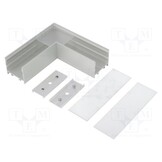 LED strip profiel hoekverbinding 90 graden t.b.v. VARIO30-02 ACDE-9/TY - afdekking naar keuze