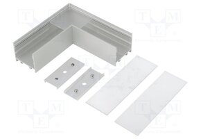 LED strip profiel hoekverbinding 90 graden t.b.v. VARIO30-02 ACDE-9/TY - afdekking naar keuze