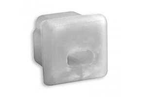 Eindkapje ten behoeve van profiel met kabeldoorvoer SLIM08ALU / SLIM08ZWART