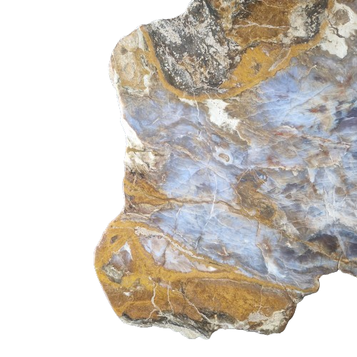 Versteend houten design lamp -  Dual White - 2700k - 650k - #106