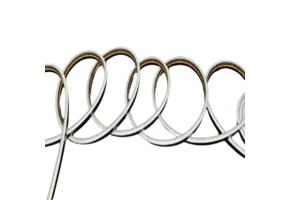 Zwarte Mini Neon Flex LED strip 24 volt 2700 kelvin extra warm wit 12W 980LM 4 x 8 mm IP65 – 3 meter