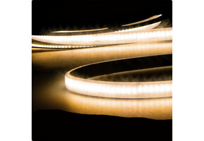 PRO LED strip warm wit 13W 1100LM 240LED p/m 48VDC IP68 3000K CRI95 - 5 meter