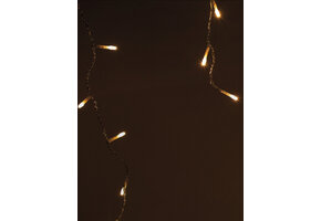 IJspegel kerstverlichting warm wit 7 meter 192 ijspegels voor binnen & buiten met 8 functies