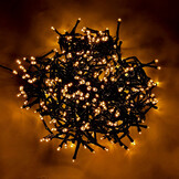 Cluster Kerstverlichting - warm wit - 40 meter – 4000 LED met 8 functies