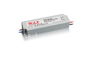 LED driver 60 watt 24 volt 2,5 Ampère – IP67 waterdicht – GLP GPV-60-24