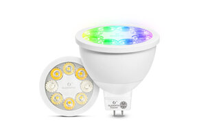 GLEDopto Zigbee instelbare MR16 LED Spot RGBCCT 4 watt 12 volt (2000K-6500K)