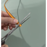 Vrij knipbare COB LED strip extra warm wit 12W 1200LM 528LED p/m 12VDC IP20 2700K – 10 meter